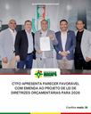 CTFO apresenta parecer favorável com emenda ao Projeto de Lei de Diretrizes Orçamentárias para 2026