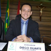 Diego Duarte propõe concessão de vale-transporte para servidor municipal.