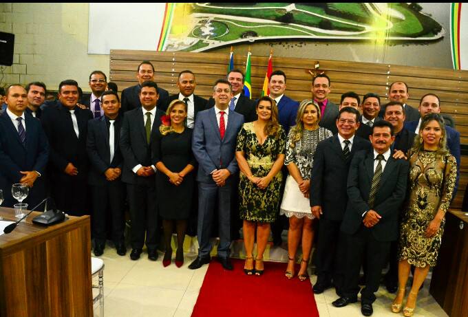 Eleitos em 2016 tomam posse na Câmara Municipal de Macapá.