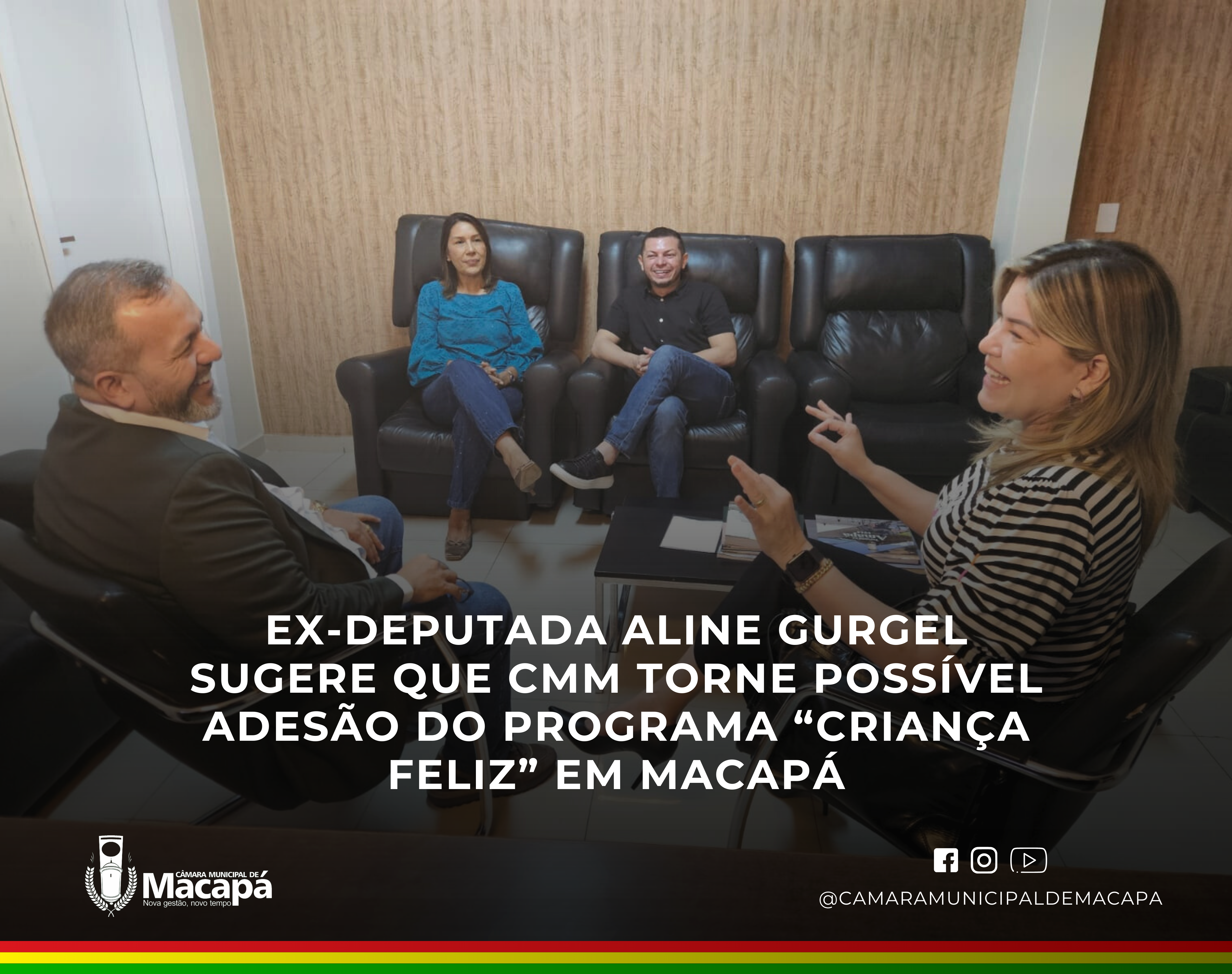 Ex-deputada Aline Gurgel sugere que CMM torne possível adesão do programa “Criança Feliz” em Macapá