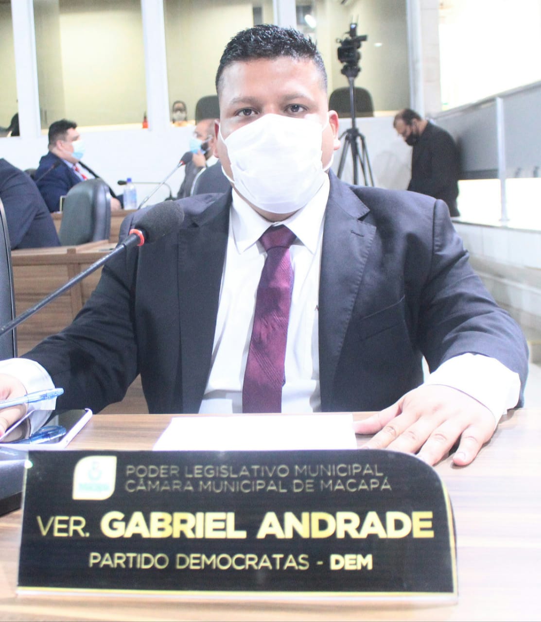 Gabriel Andrade defende melhoria do transporte púbico para o bairro do Muca