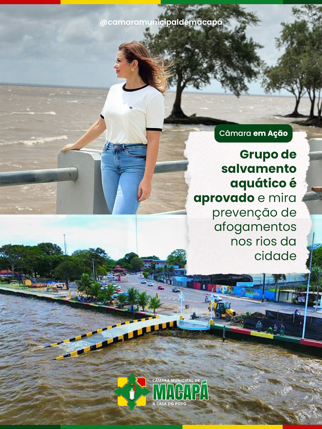 Grupo de salvamento aquático é aprovado e mira prevenção de afogamentos nos rios da cidade