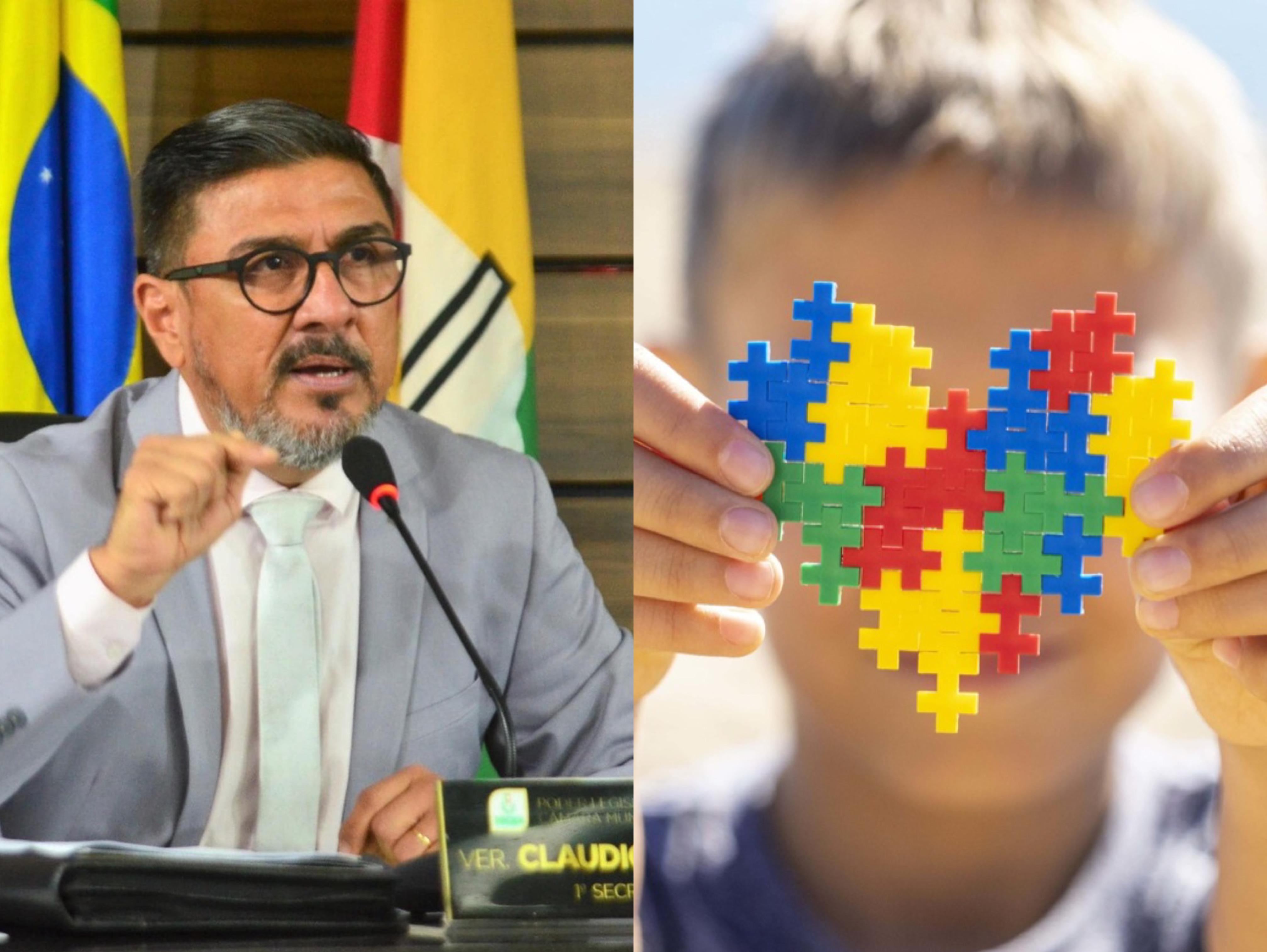 Inclusão: Claudiomar Rosa tem PL aprovado que garante meia entrada às pessoas com TEA e acompanhante