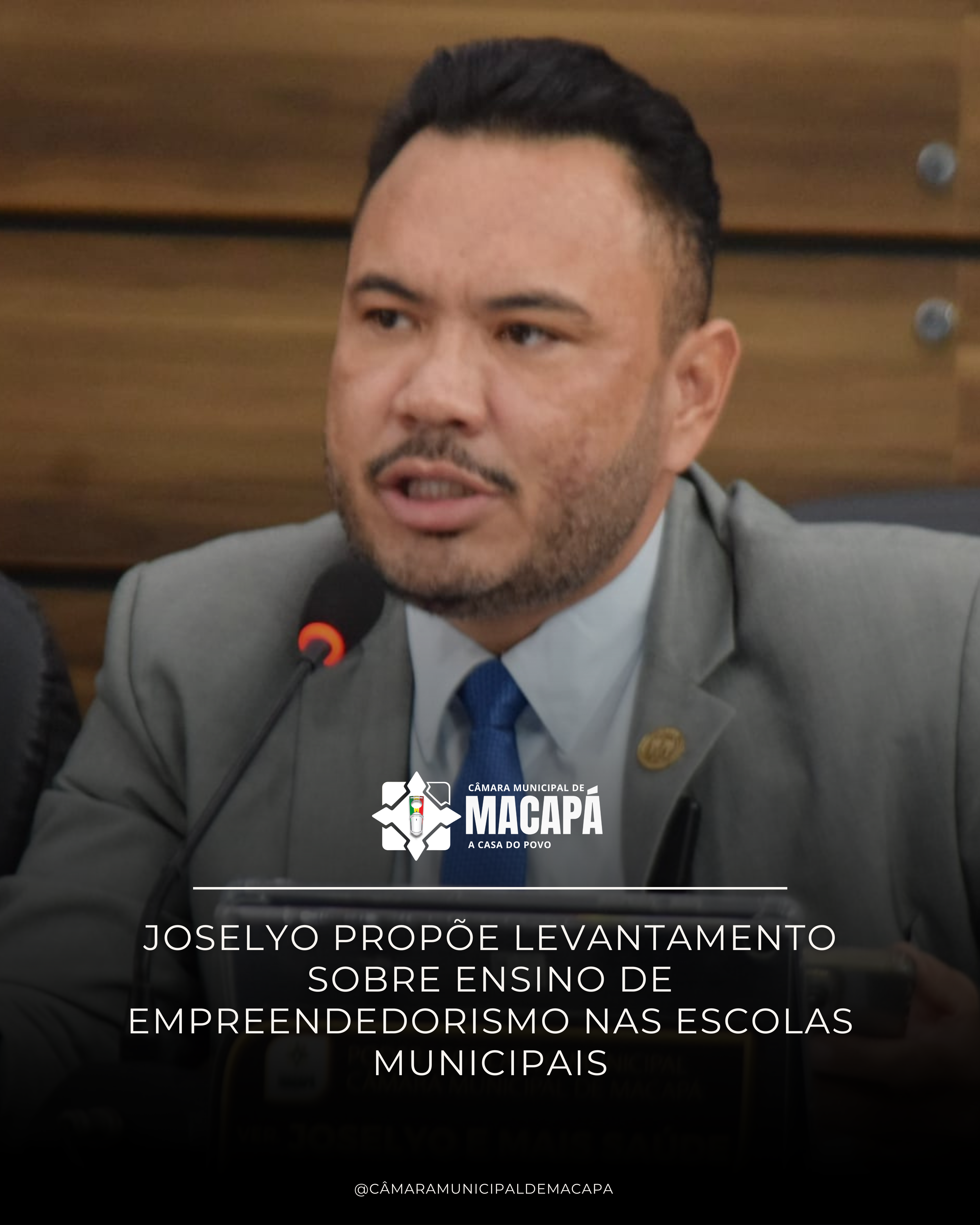 Joselyo propõe levantamento sobre ensino de empreendedorismo nas escolas municipais