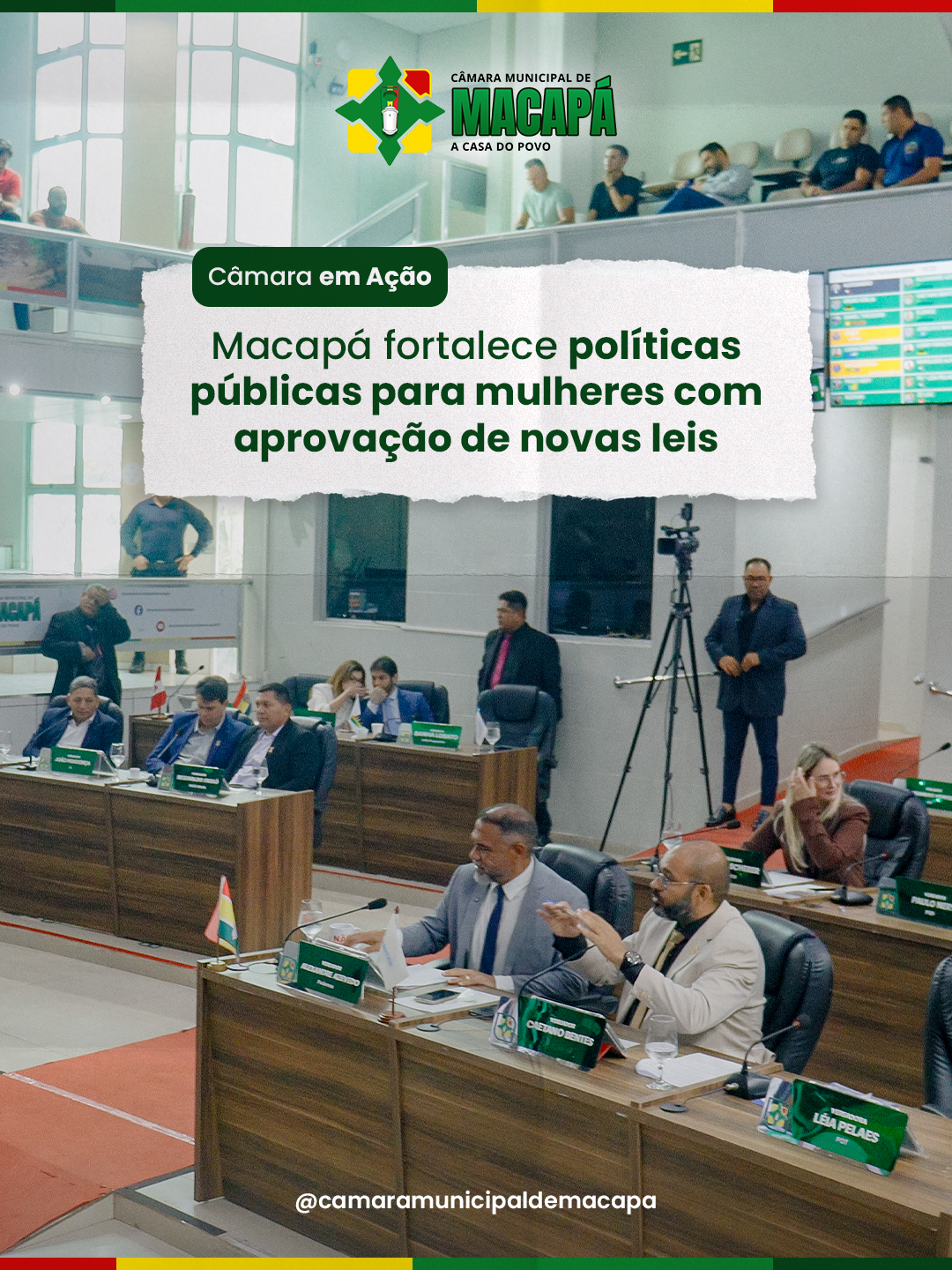 Macapá fortalece políticas públicas para mulheres com aprovação de novas leis