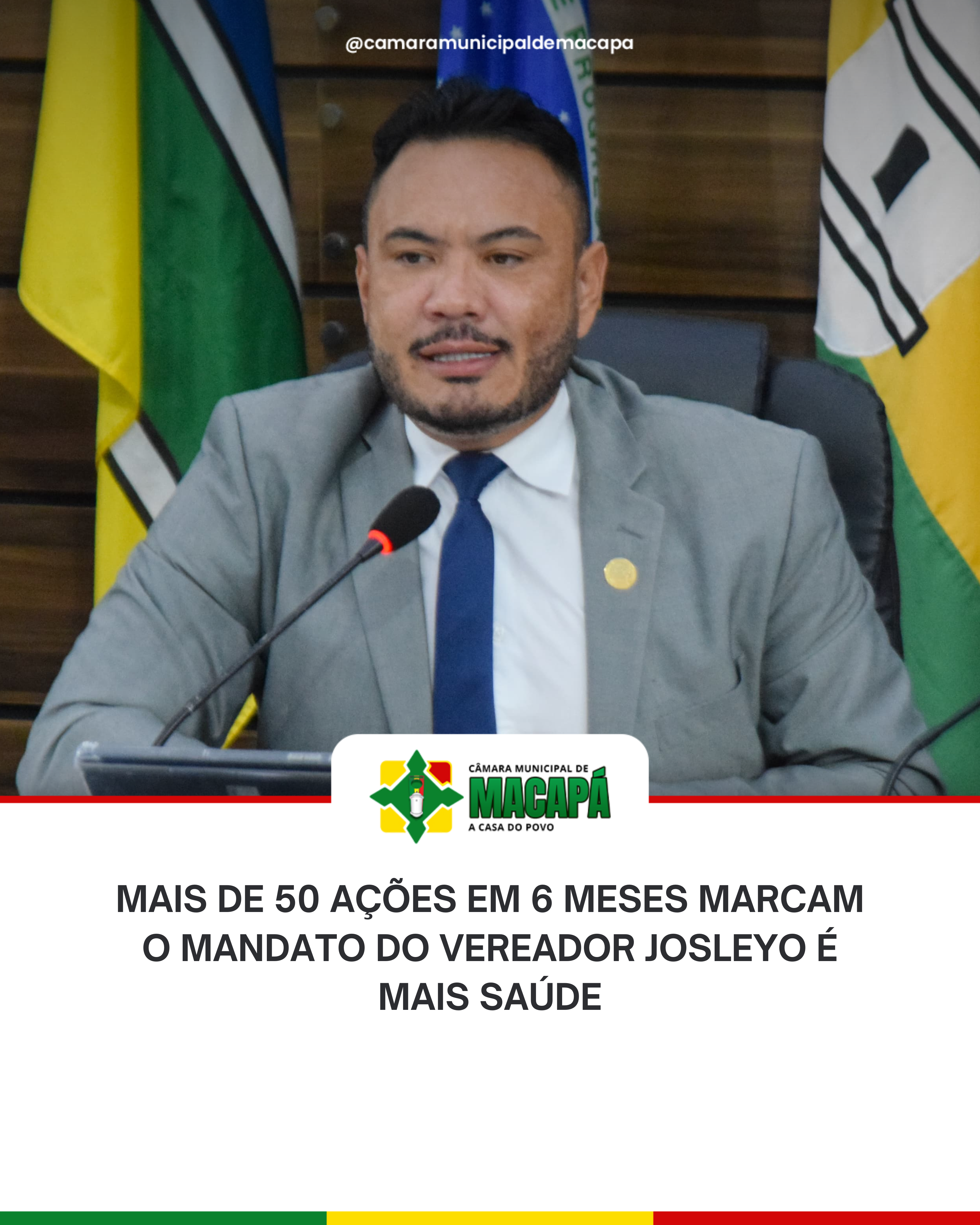 Mais de 50 ações em 6 meses marcam o mandato do vereador Josleyo É Mais Saúde