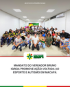 Mandato do vereador Bruno Igreja promove ação voltada ao esporte e autismo em Macapá.