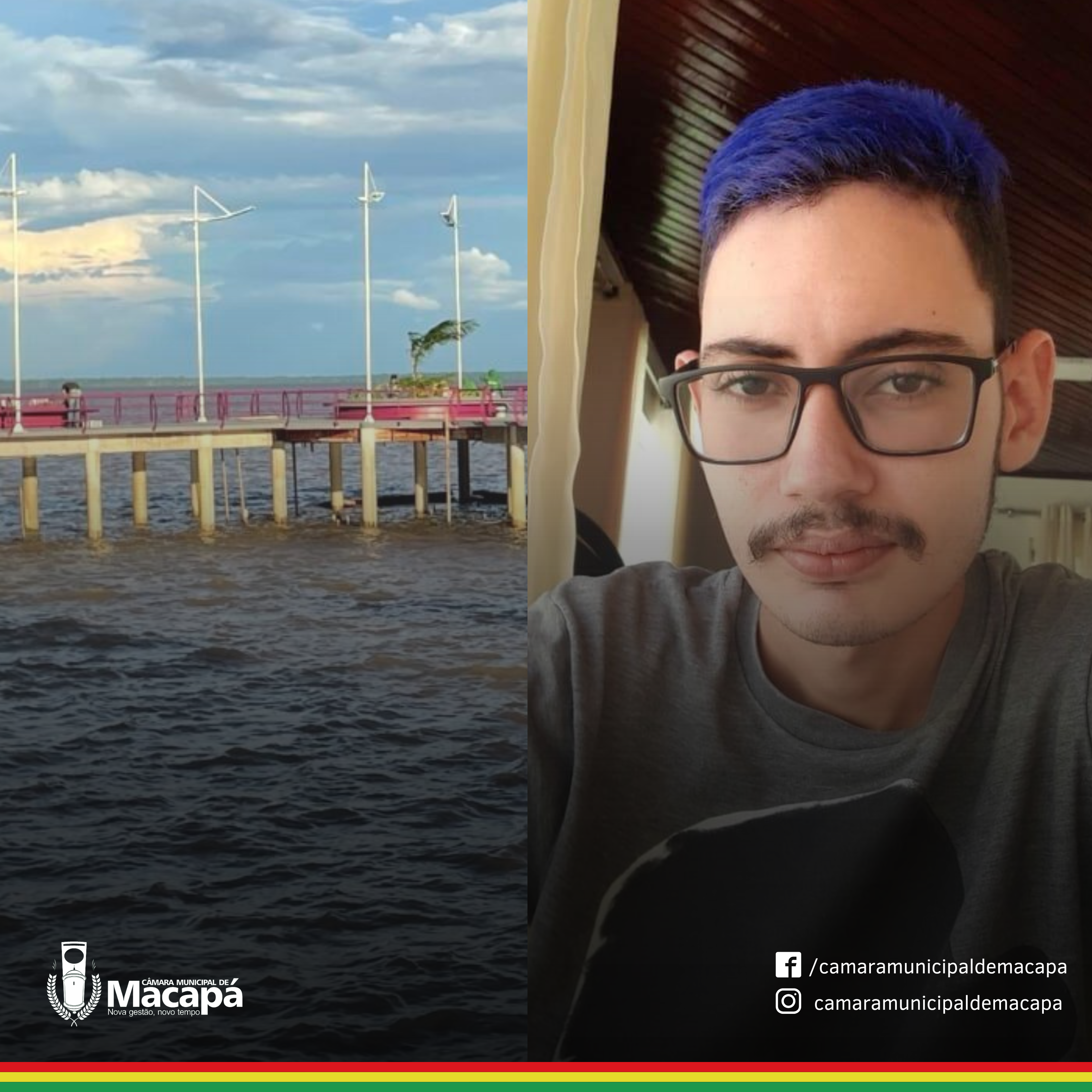 Marcelo Dias dá nome do estudante que morreu ao salvar banhistas de afogamento à Rampa do Açaí, na orla de Macapá