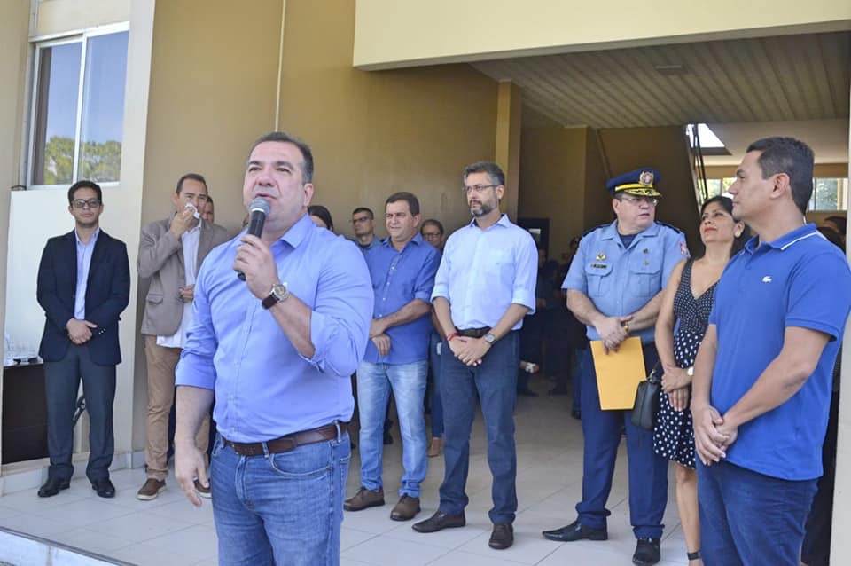 Marcelo Dias participa de solenidade e pede núcleo do projeto Anjos da Guarda para o Jardim América