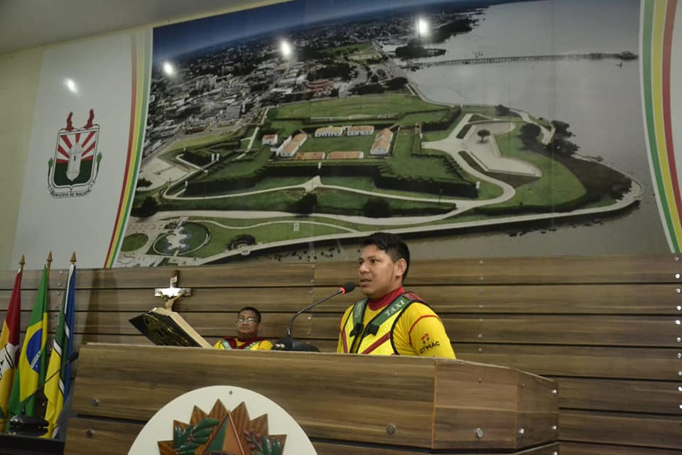 Mototaxistas utilizam Tribuna da Câmara de Vereadores para agradecer aprovação de lei