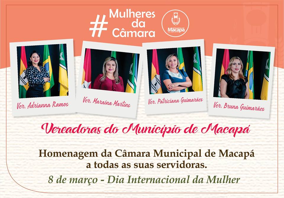 Mulheres da Câmara de Vereadores serão homenageadas nesta quinta-feira