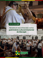 Novena é reconhecida como patrimônio cultural imaterial de Macapá