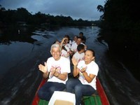 Patriciana Guimarães realiza Campanha "Doação Solidária" no distrito da Pedreira.