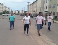 Patriciana Guimarães solicita Sessão Itinerante no Conjunto Habitacional Macapaba.