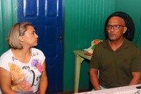 Patriciana Guimarães visita bairro da zona norte da cidade