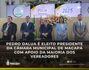 Pedro DaLua é eleito presidente da Câmara Municipal de Macapá com apoio da maioria dos vereadores