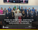 Posse da nova Mesa  Diretora da Alap conta com presença de vereadores de Macapá