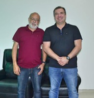 Prefeito de Porto Grande faz visita institucional ao presidente da CMM
