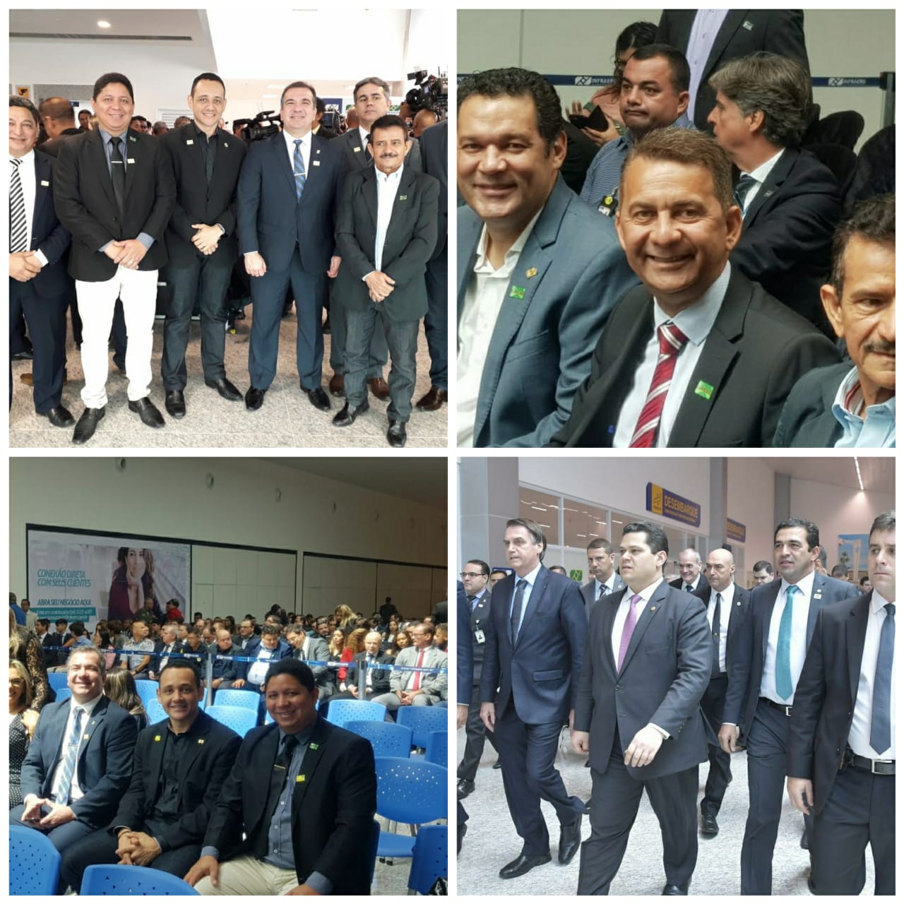 Presidente da Câmara de Vereadores de Macapá participa de inauguração do Aeroporto Internacional Alberto Alcolumbre 