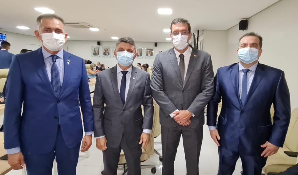 Presidente da Câmara Municipal de Macapá, vereador Marcelo Dias, prestigia inauguração do novo prédio da Fecomércio/AP