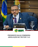 Presidente DaLua comemora absolvição no TRE por 7 a 0