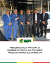 Presidente DaLua participa da entrega de veículo que fortalece programa PopRua Jud em Macapá