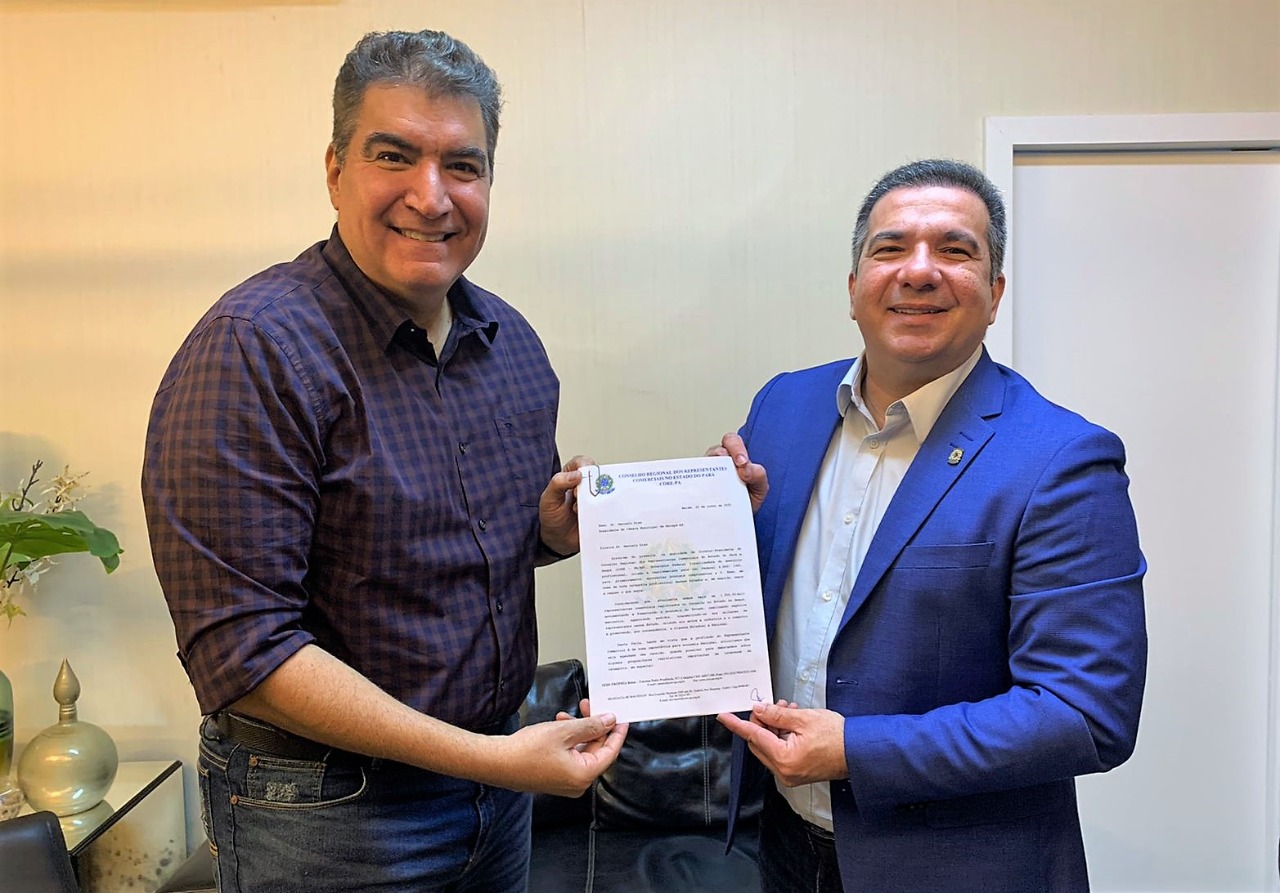 Presidente do Core-PA/AP usa a Tribuna da CMM a convite do vereador Marcelo Dias