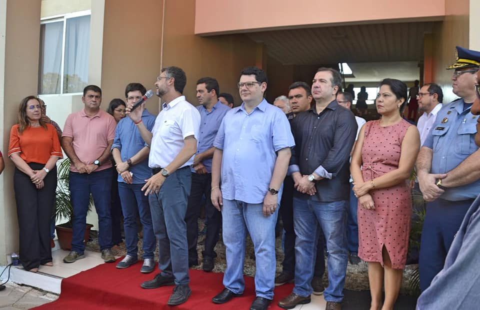 Presidente Marcelo Dias participa de solenidade de entrega de veículos pela Prefeitura de Macapá