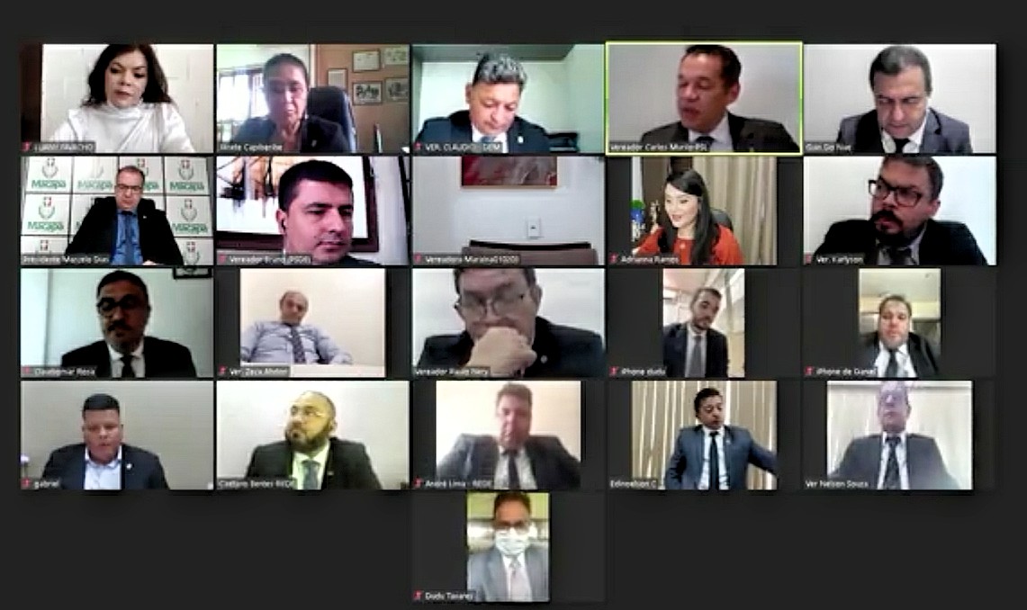Presidente Marcelo Dias reabre trabalhos legislativos de 2022 de forma remota devido agravamento da pandemia