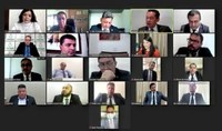 Presidente Marcelo Dias reabre trabalhos legislativos de 2022 de forma remota devido agravamento da pandemia