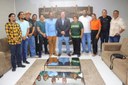 Presidente Marcelo Dias recebe membros do Conselho Municipal de Cultura