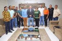 Presidente Marcelo Dias recebe membros do Conselho Municipal de Cultura