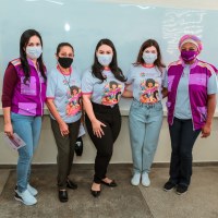 Procuradoria Especial da Mulher da CMM participa de ação na Escola Estadual Deuzuíte Cavalcante, no Perpétuo Socorro