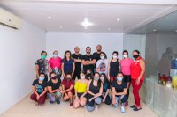 Procuradoria Especial da Mulher da CMM promove aula de defesa pessoal para assessoras e colaboradoras