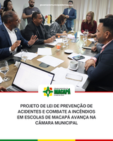 Projeto de Lei de Prevenção de Acidentes e Combate a Incêndios em Escolas de Macapá avança na Câmara Municipal