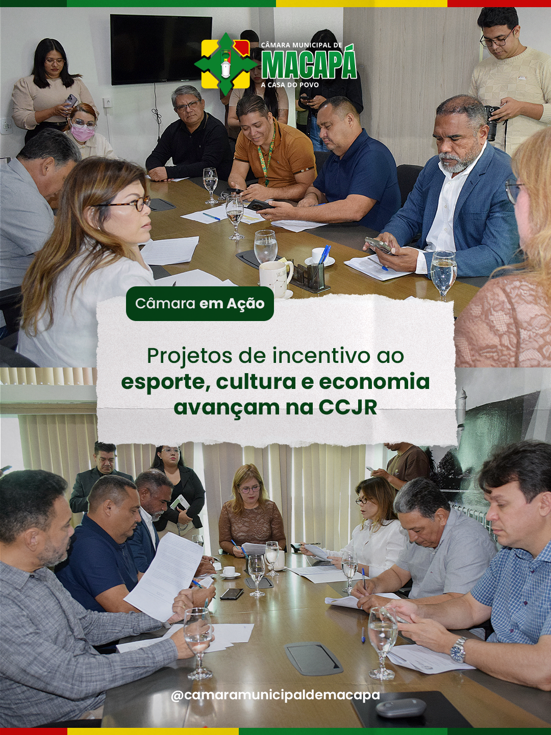 Projetos de incentivo ao esporte, cultura e economia avançam na CCJR