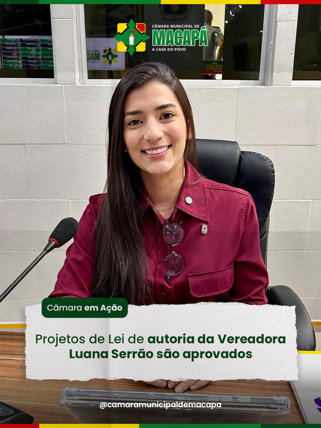 Projetos de Lei de autoria da Vereadora Luana Serrão são aprovados