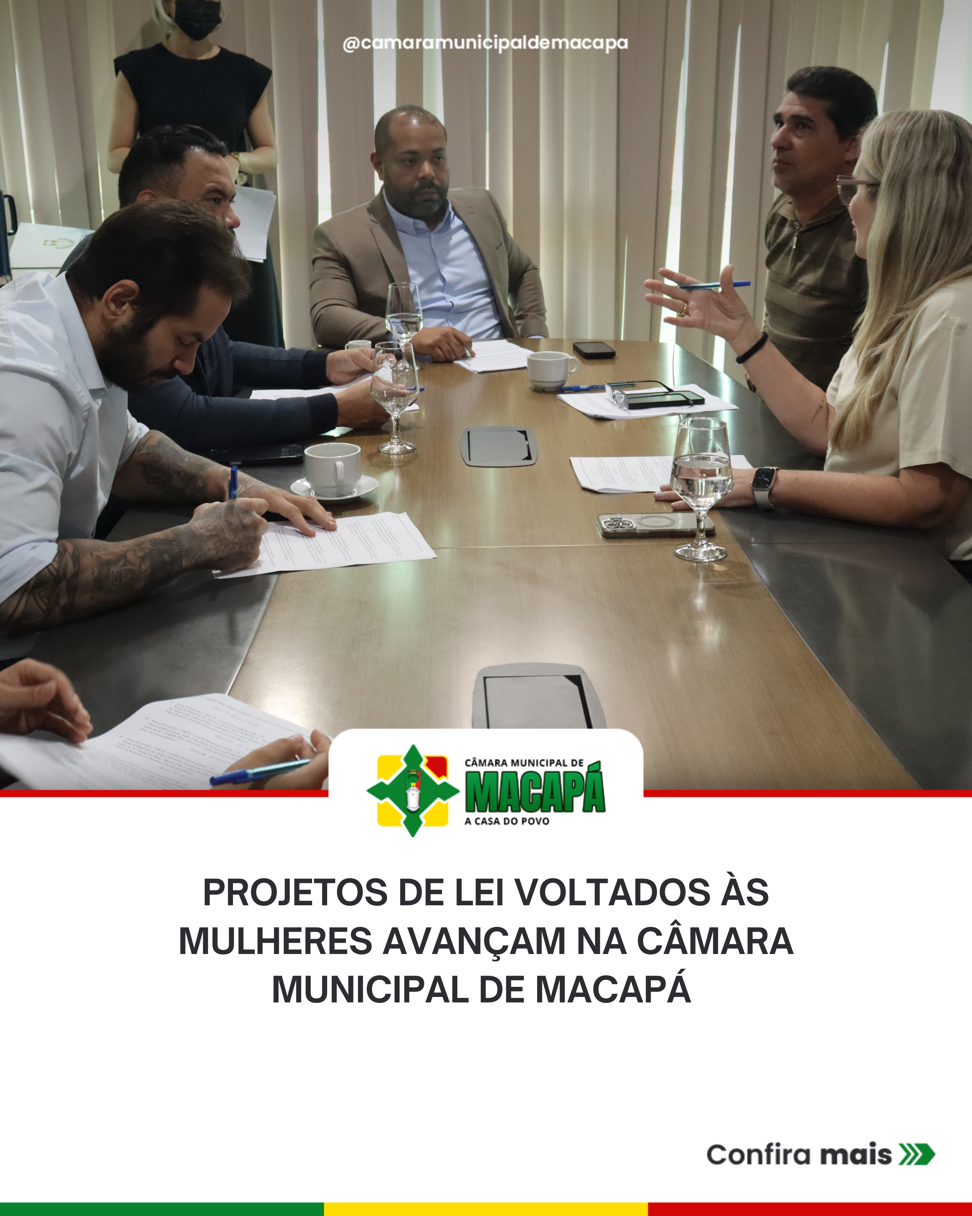 Projetos de Lei voltados às mulheres avançam na Câmara Municipal de Macapá 