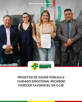 Projetos de saúde pública e cuidado emocional recebem parecer favorável da CCJR