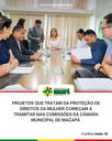 Projetos que tratam da proteção de direitos da mulher começam a tramitar nas comissões da Câmara Municipal de Macapá 