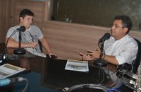 Rádio Câmara recebe a visita do prefeito de Macapá