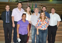 Reajuste: Vereadores reúnem com representantes dos professores do município.