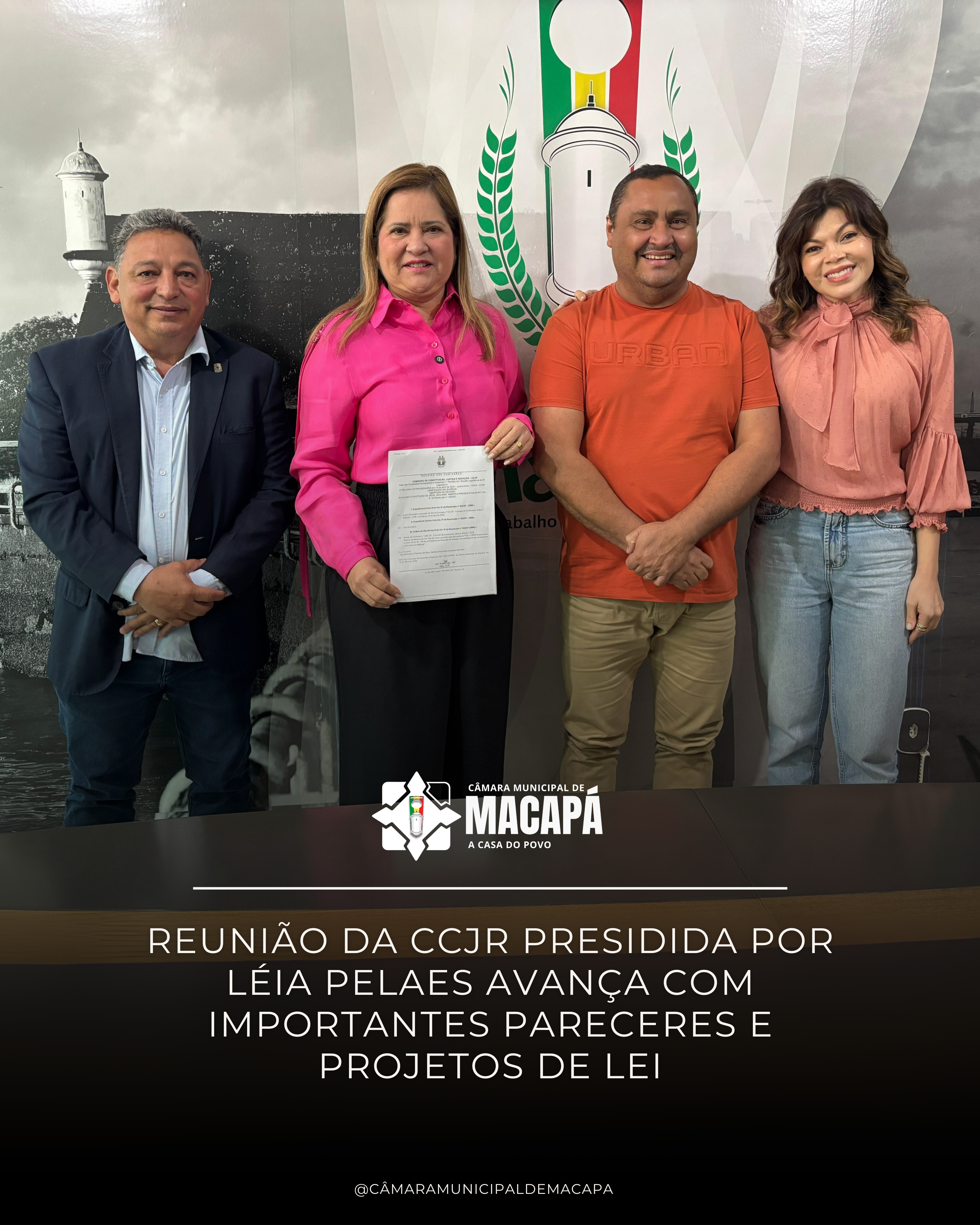 Reunião da CCJR presidida por Léia Pelaes avança com importantes pareceres e Projetos de Lei