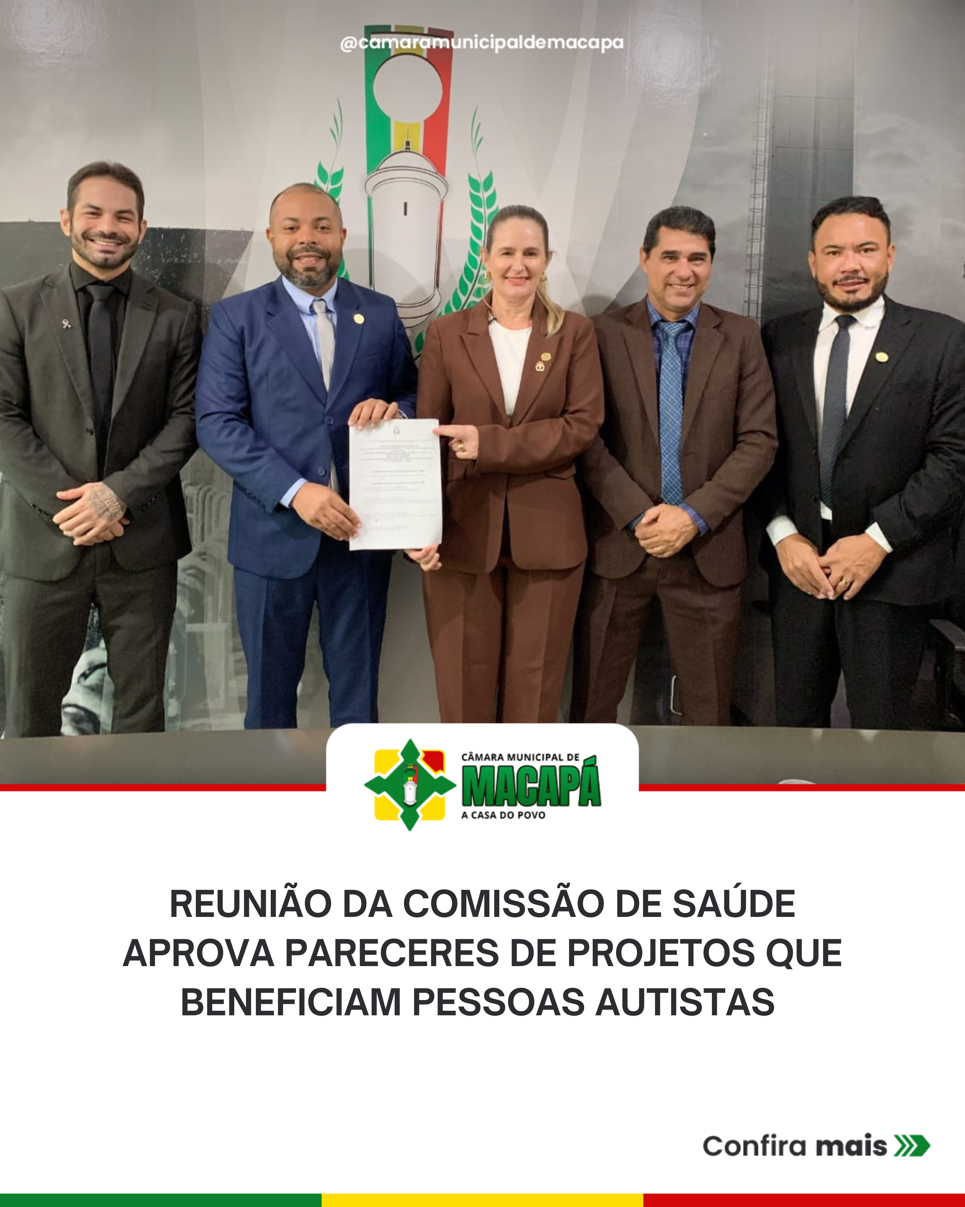 Reunião da Comissão de Saúde aprova pareceres de projetos que beneficiam pessoas autistas 