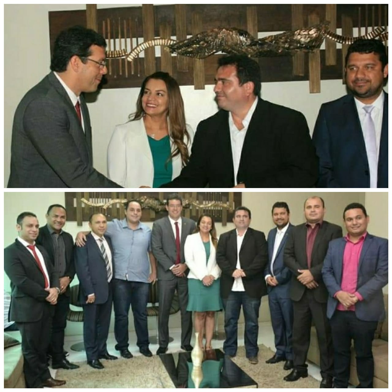 Ruzivan Pontes recebe visita de deputados estaduais