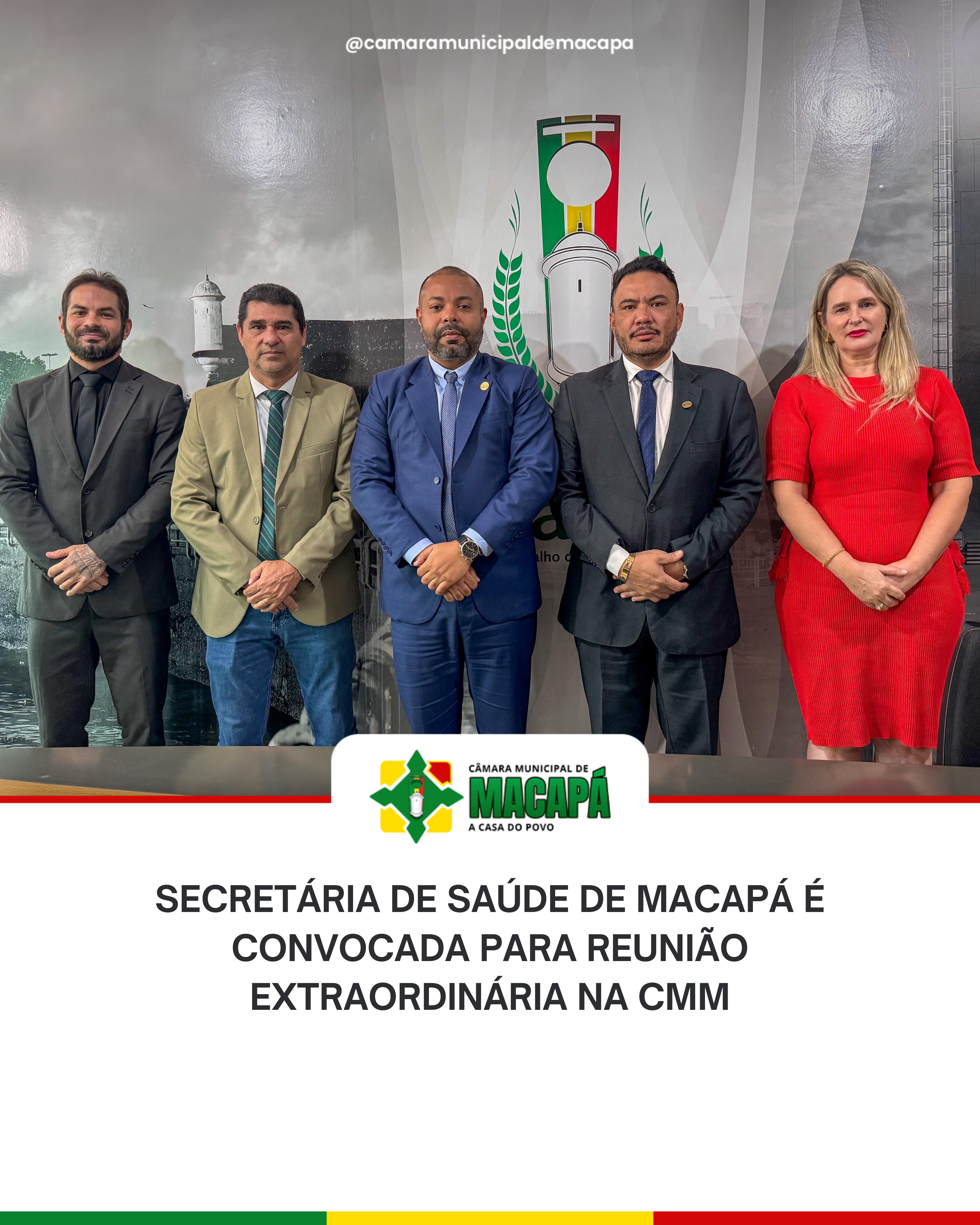 Secretária de Saúde de Macapá é convocada para reunião extraordinária na CMM