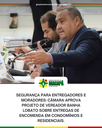 Segurança para entregadores e moradores: Câmara aprova projeto de Vereador Banha Lobato sobre entregas de encomenda em condomínios e residenciais.
