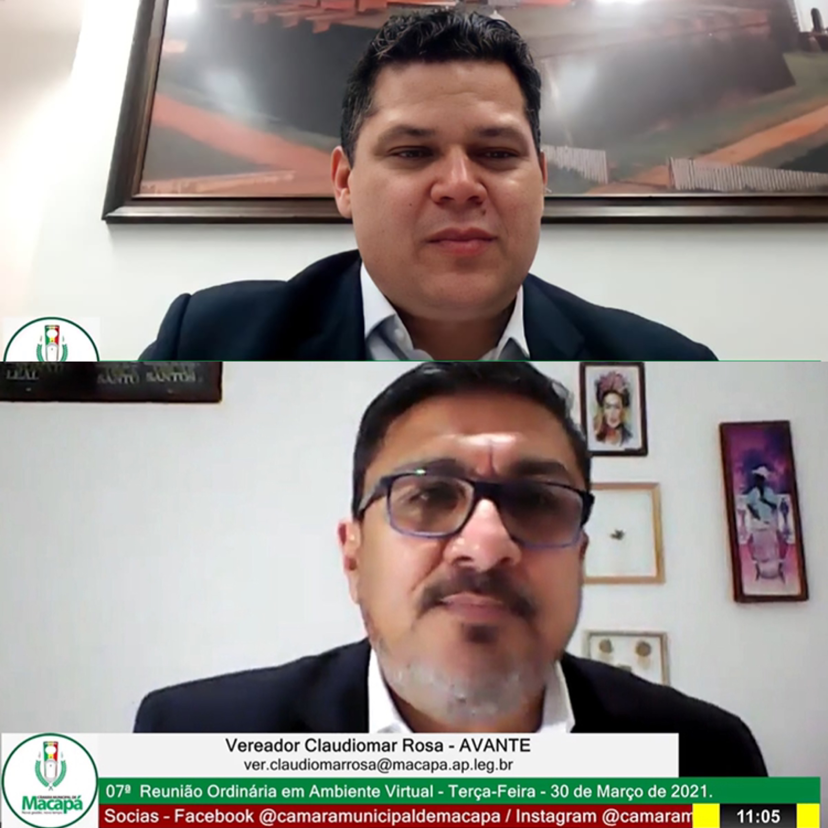 Senador Davi Alcolumbre faz uso da tribuna a convite de Claudiomar Rosa