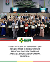 Sessão solene em comemoração aos 268 anos de Macapá reúne personalidades de diversas áreas da sociedade na Câmara Municipal