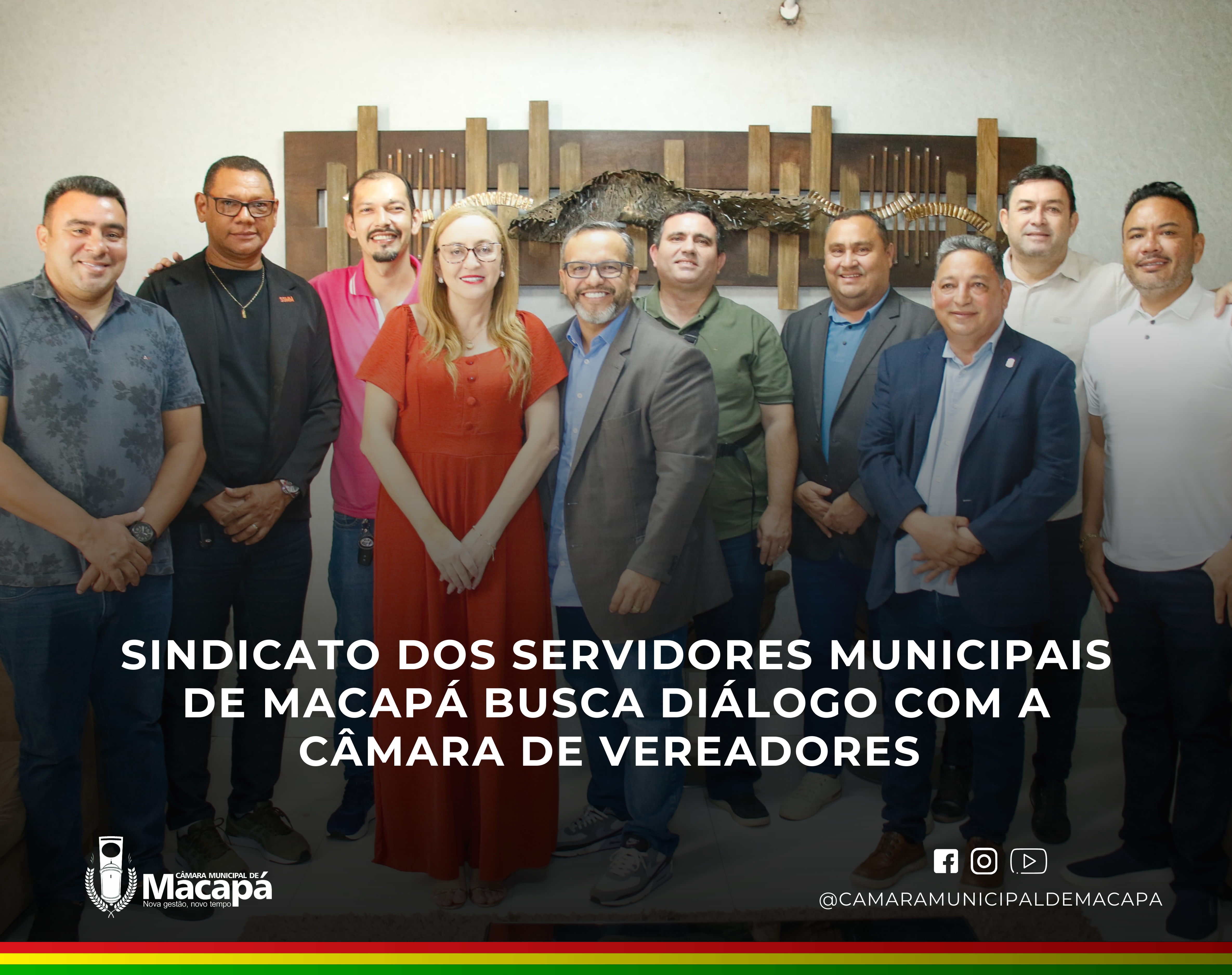 Sindicato dos Servidores Municipais de Macapá busca diálogo com a Câmara de Vereadores 